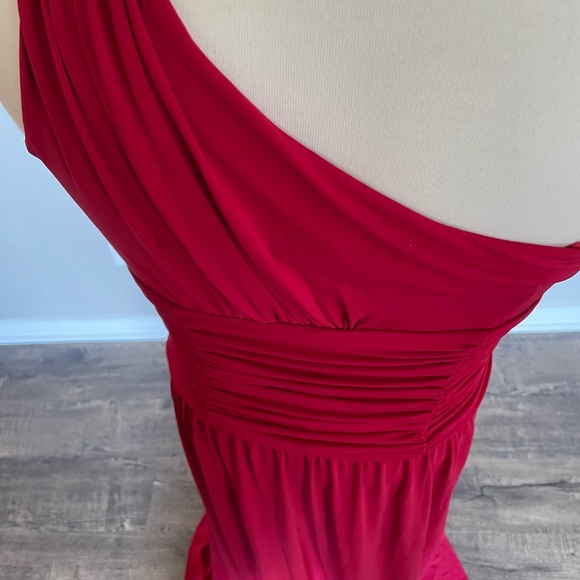 BCBG Paris one shoulder gown size 10 - Picture 3 of 5